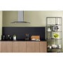 Hotpoint 90cm Curved Glass Cooker Hood - Stainless Steel