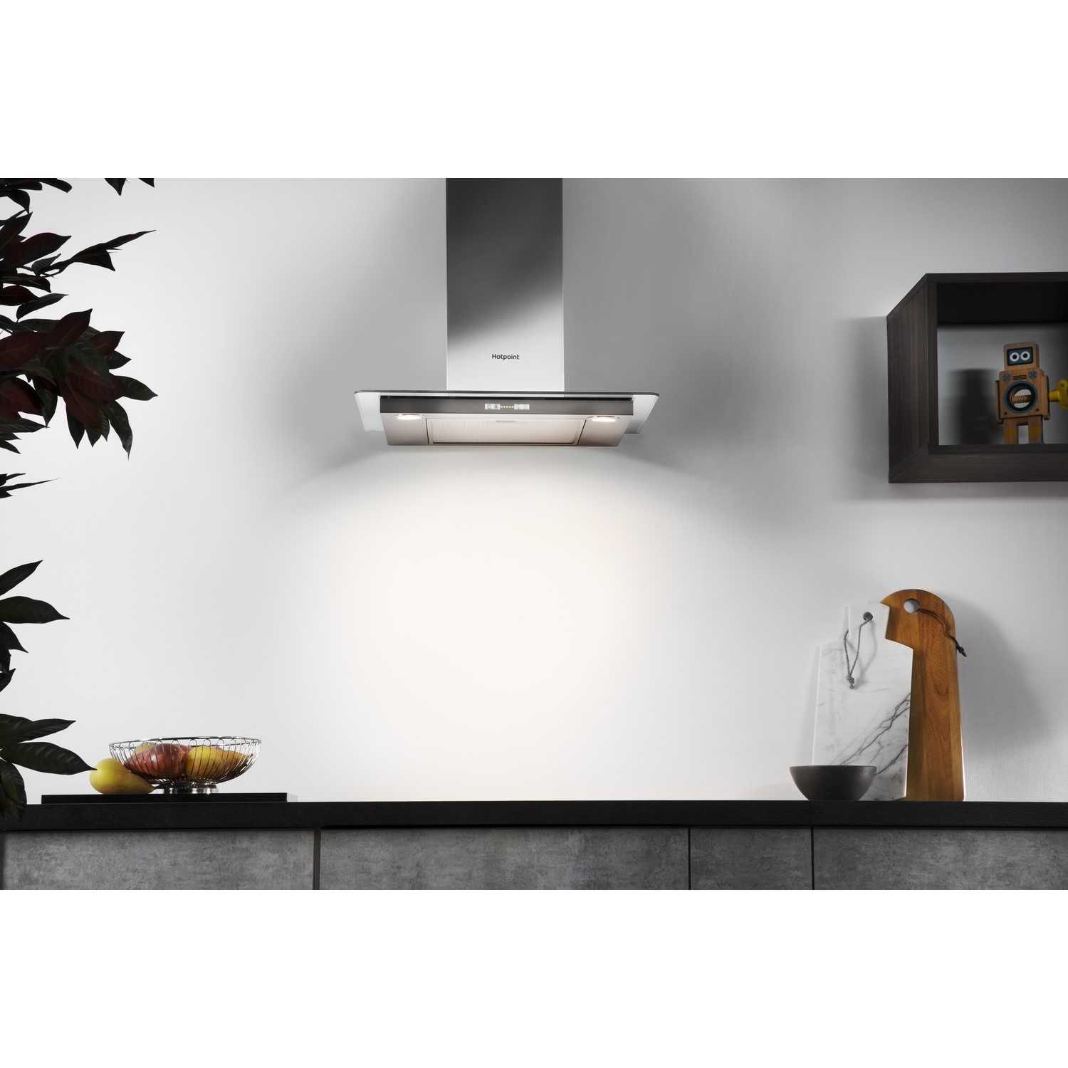 Hotpoint chimney cooker hood 90cm hotsell