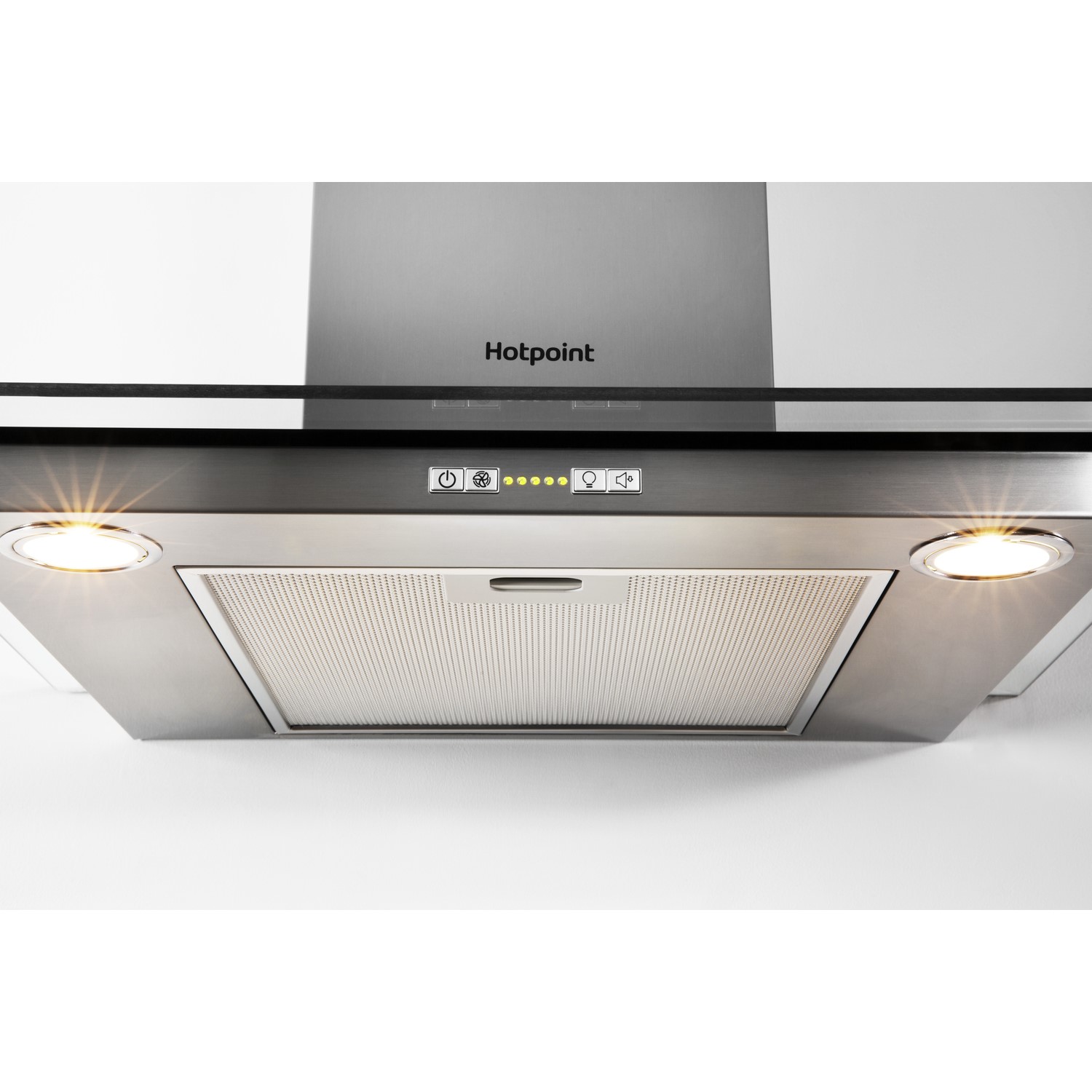 EKPK90SS - Curved Glass Island Extractor With Edge Lighting | Appliances | Built For Your Life - View #13