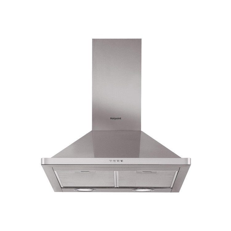 Hotpoint PHPN64FAMX 60cm Chimney Cooker Hood Stainless Steel
