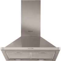 Hotpoint 60cm Traditional Chimney Cooker Hood - Stainless Steel Hotpoint 60cm Traditional Chimney Cooker Hood - Stainless Steel