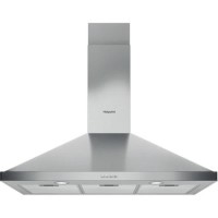 Hotpoint 90cm Chimney Cooker Hood - Stainless Steel