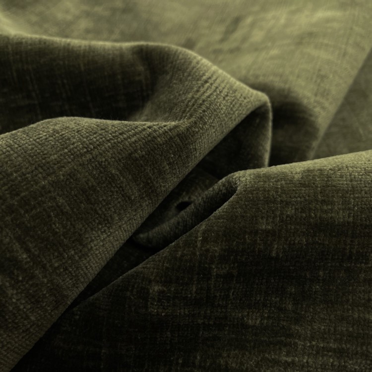 Forest Green Chenille Feather-Filled Armchair – Payton Heritage 