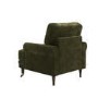 Forest Green Chenille Feather-Filled Armchair – Payton Heritage 