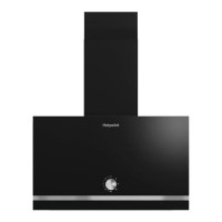 Hotpoint 60cm Chimney Cooker Hood - Black Hotpoint 60cm Chimney Cooker Hood - Black