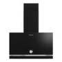 Hotpoint 60cm Chimney Cooker Hood - Black