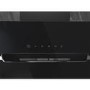 Hotpoint 60cm Angled Chimney Cooker Hood - Black