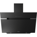 PHVS91FLTDPK Hotpoint 90cm Angled Chimney Cooker Hood - Black