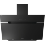 Hotpoint 90cm Angled Chimney Cooker Hood - Black