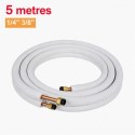 PIPEKIT12K-5M electriQ 5m Pipe for 9000 & 12000 BTU Air Conditioners 1/4 inch 3/8 inch 6.35mm/9.52mm
