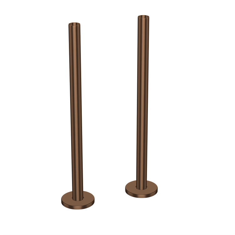 Brushed Bronze Radiator Pipe Covers 300mm