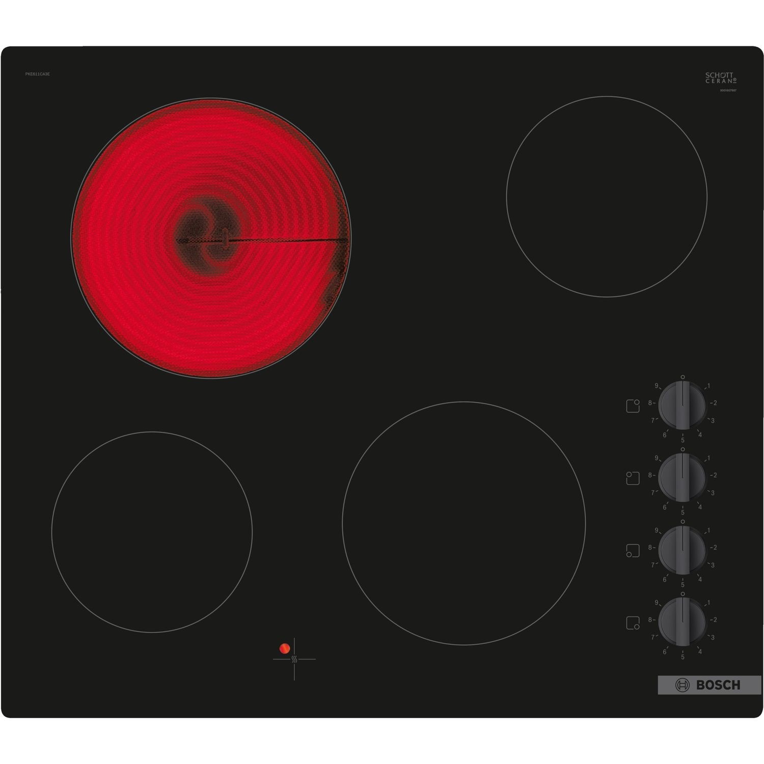 Bosch Serie 2 60cm 4 Zone Ceramic Hob