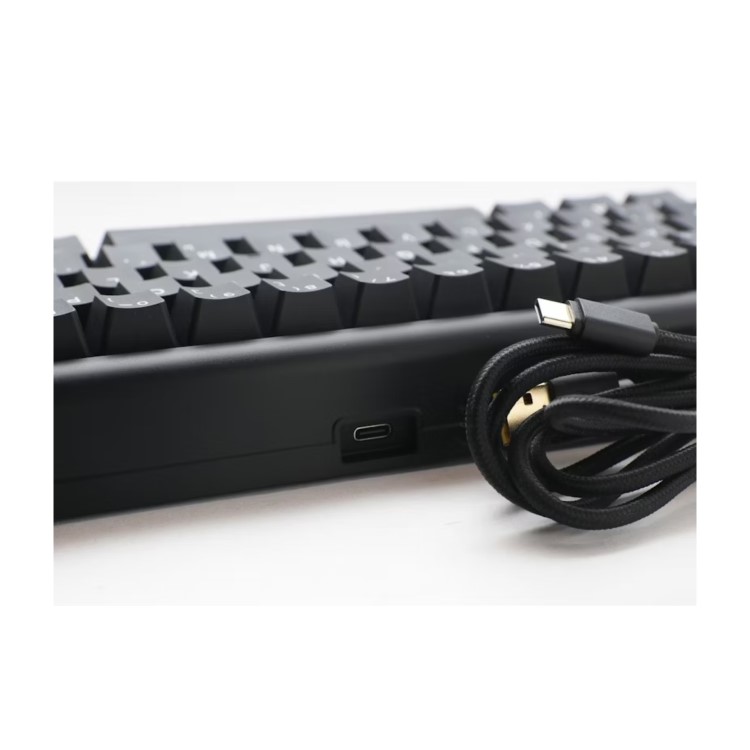 Ducky ProjectD Tinker 65 Mechanical Cherry MX Brown RGB Wired Customisable Gaming Keyboard Black