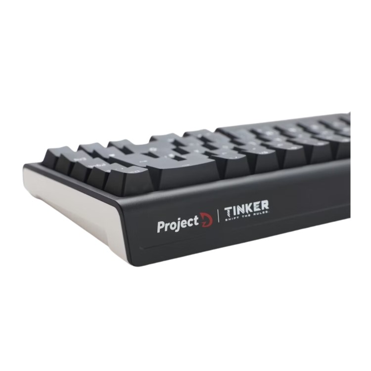 Ducky ProjectD Tinker 65 Mechanical Cherry MX Brown RGB Wired Customisable Gaming Keyboard Black