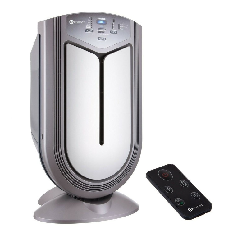 GRADE A1 - Puremate PM380A Air Purifier with 7 Stage Filtration Air Quality Sensor and Remote Control 