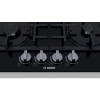 Bosch Series 4 60cm Gas on Glass 4 Burner Gas Hob - Black