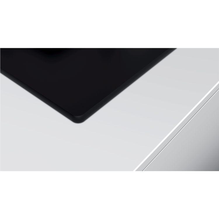 Refurbished Bosch Serie 4 PNP6B6B90 60cm 4 Burner Gas-on-glass Hob With Cast Iron Pan Stands Black