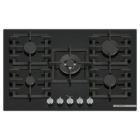 Bosch Series 6 75cm 5 Burner Gas Hob - Black Glass Bosch Series 6 75cm 5 Burner Gas Hob - Black Glass