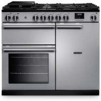 Rangemaster Professional 100cm Dual Fuel Range Cooker - Stainless Steel