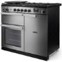 Rangemaster Professional 100cm Dual Fuel Range Cooker - Stainless Steel