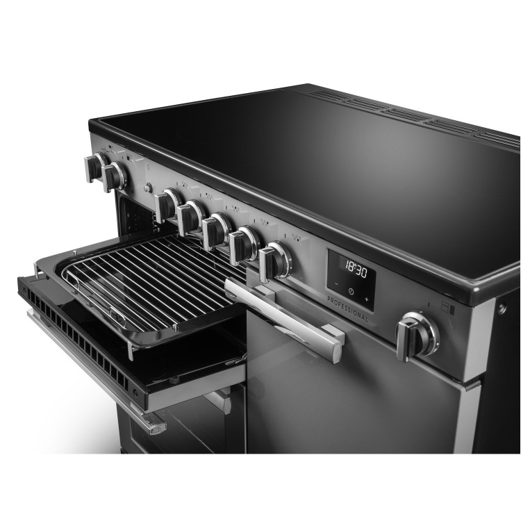 Rangemaster Professional 100cm Induction Range Cooker - Stainless Steel