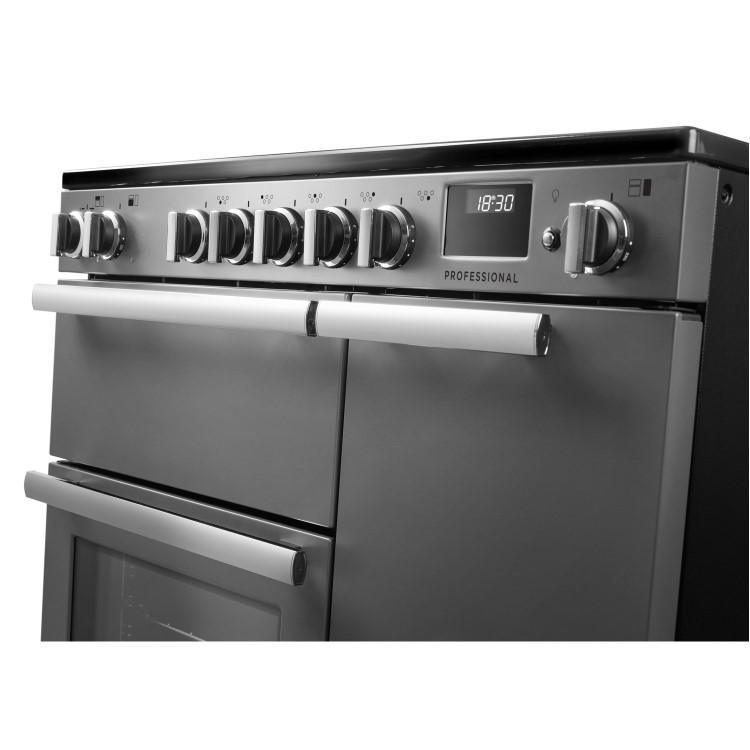 Rangemaster Professional 90cm Induction Range Cooker - Stainless Steel
