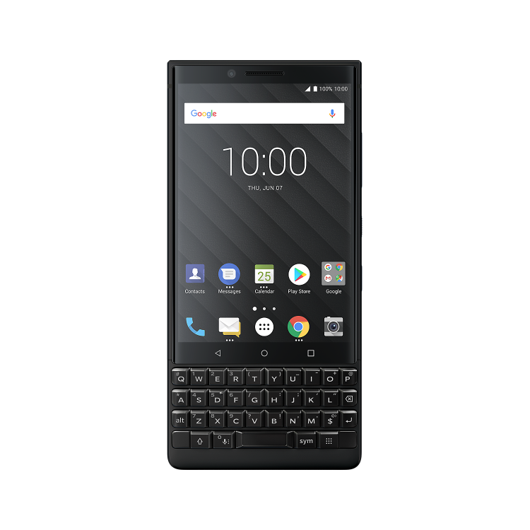 Refurbished BlackBerry KEY2 Black 4.5" 64GB 4G Unlocked & SIM Free Smartphone