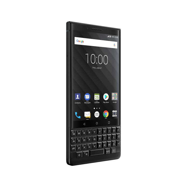 Refurbished BlackBerry KEY2 Black 4.5" 64GB 4G Unlocked & SIM Free Smartphone