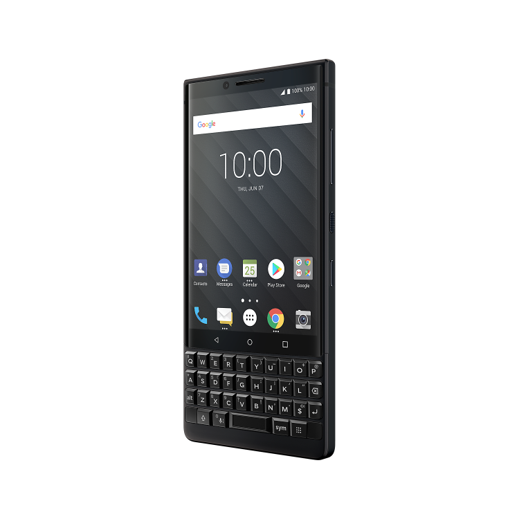 Refurbished BlackBerry KEY2 Black 4.5" 64GB 4G Unlocked & SIM Free Smartphone