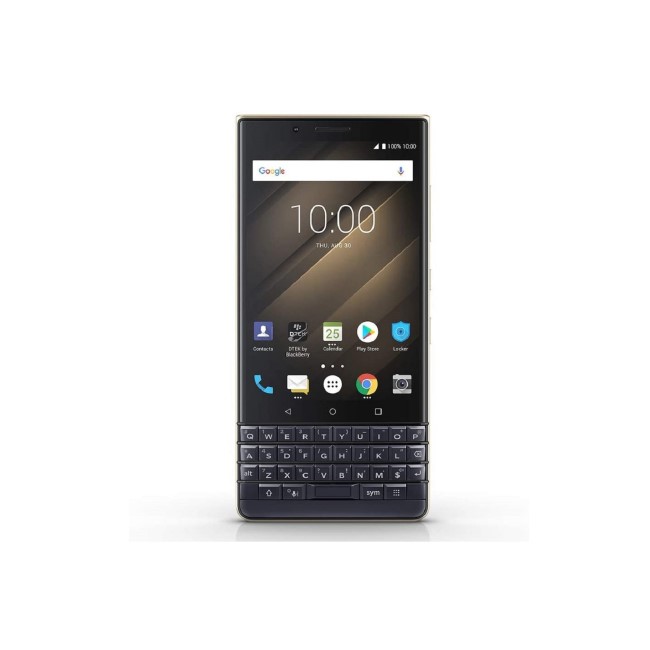 GRADE A3 - BlackBerry KEY2 LE Champagne 4.5" 64GB 4G Dual Sim Unlocked & SIM Free