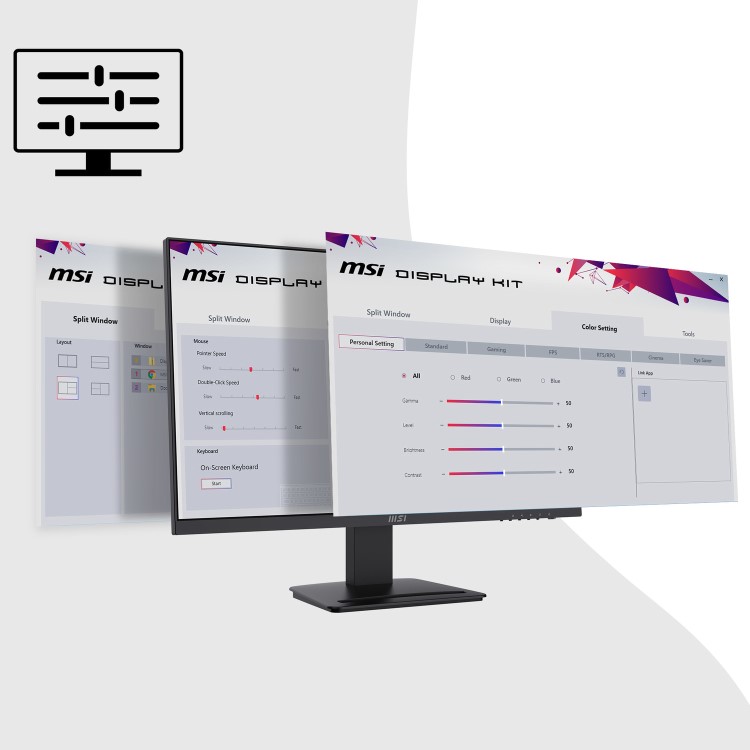 MSI PRO MP273A 27" Full HD IPS Freesync Monitor