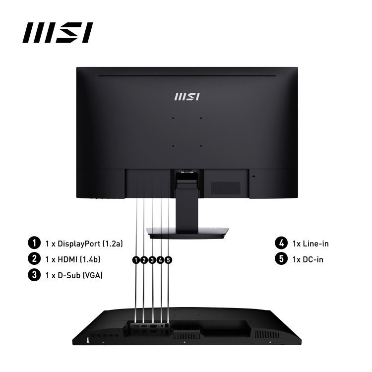 MSI PRO MP273A 27" Full HD IPS Freesync Monitor