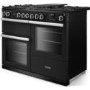 Rangemaster Professional 110cm Dual Fuel Range Cooker - Charcoal Black