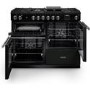 Rangemaster Professional 110cm Dual Fuel Range Cooker - Charcoal Black
