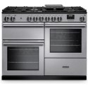 PRO110DFSTST/CM1 Rangemaster Professional 110cm Dual Fuel Range Cooker - Stainless Steel