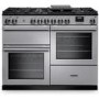 Rangemaster Professional 110cm Dual Fuel Range Cooker - Stainless Steel