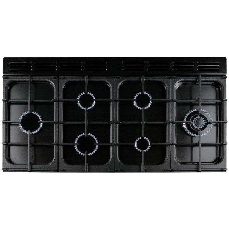 Rangemaster Professional 110cm Dual Fuel Range Cooker - Stainless Steel