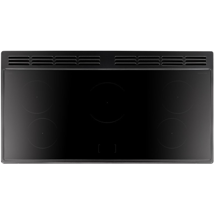 Rangemaster Professional 110cm Induction Range Cooker - Charcoal Black
