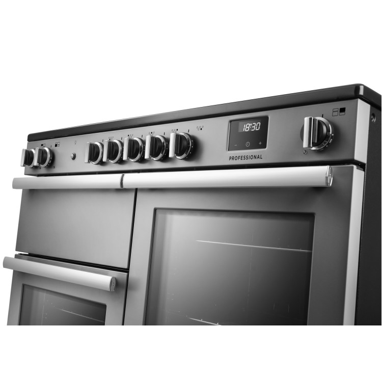 Rangemaster Professional 110cm Induction Range Cooker - Stainless Steel