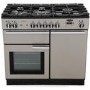 Rangemaster Professional Plus 100cm Dual Fuel Range Cooker - Stainless Steel