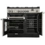 Rangemaster Professional Plus 100cm Dual Fuel Range Cooker - Stainless Steel