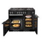 Rangemaster Professional Plus 100cm Electric Induction Range Cooker - Black