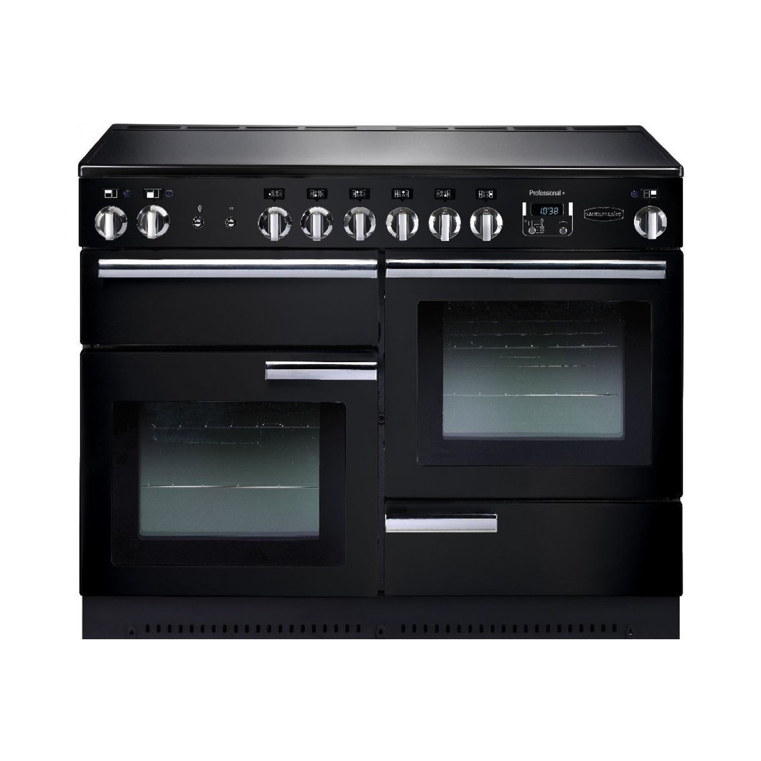 Rangemaster Professional Plus 110cm Electric Range Cooker - Black