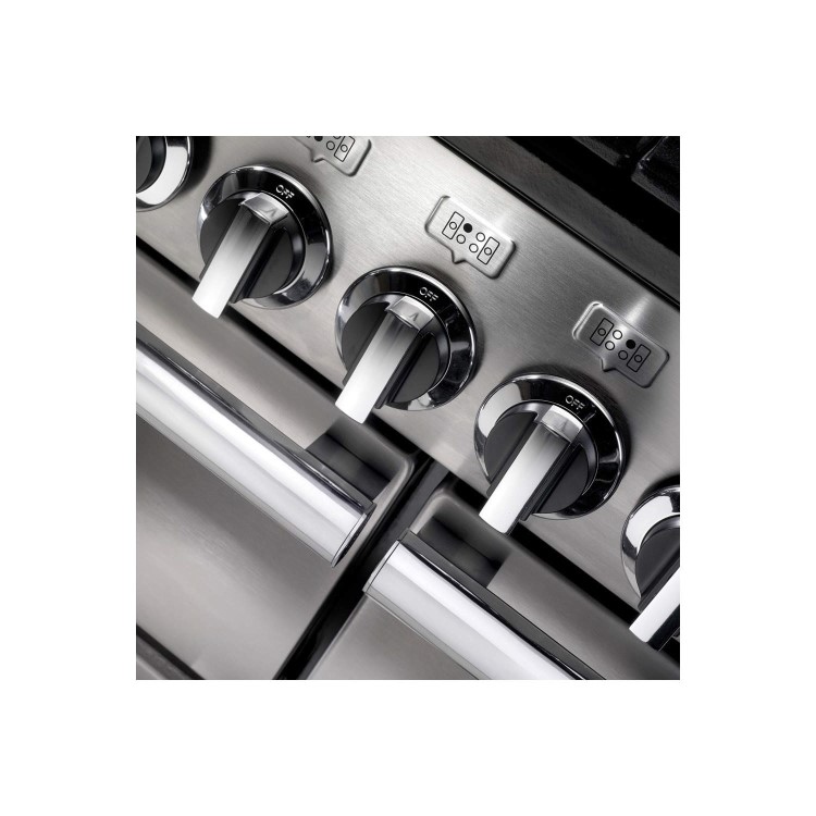 Rangemaster Professional Plus 110cm Electric Induction Range Cooker - Stainless Steel