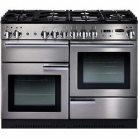 Rangemaster Professional Plus 110cm Gas Range Cooker - Stainless Steel