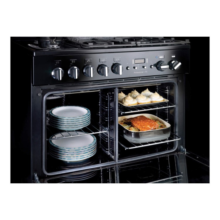 Refurbished Rangemaster Professional Plus FX 90cm Electric Induction Range Cooker - Black
