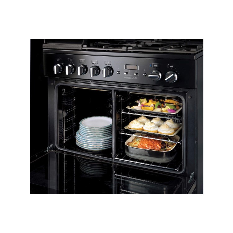 Refurbished Rangemaster Professional Plus FX 90cm Electric Induction Range Cooker - Black
