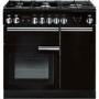 Rangemaster Professional Plus 90cm Gas Range Cooker - Black