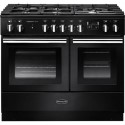 PROPL100FXDFFGBC Rangemaster Professional Plus FX 100cm Dual Fuel Range Cooker - Black