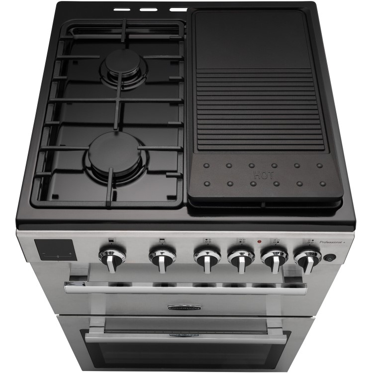 Rangemaster Professional Plus 60cm Dual Fuel Cooker - Stainless Steel